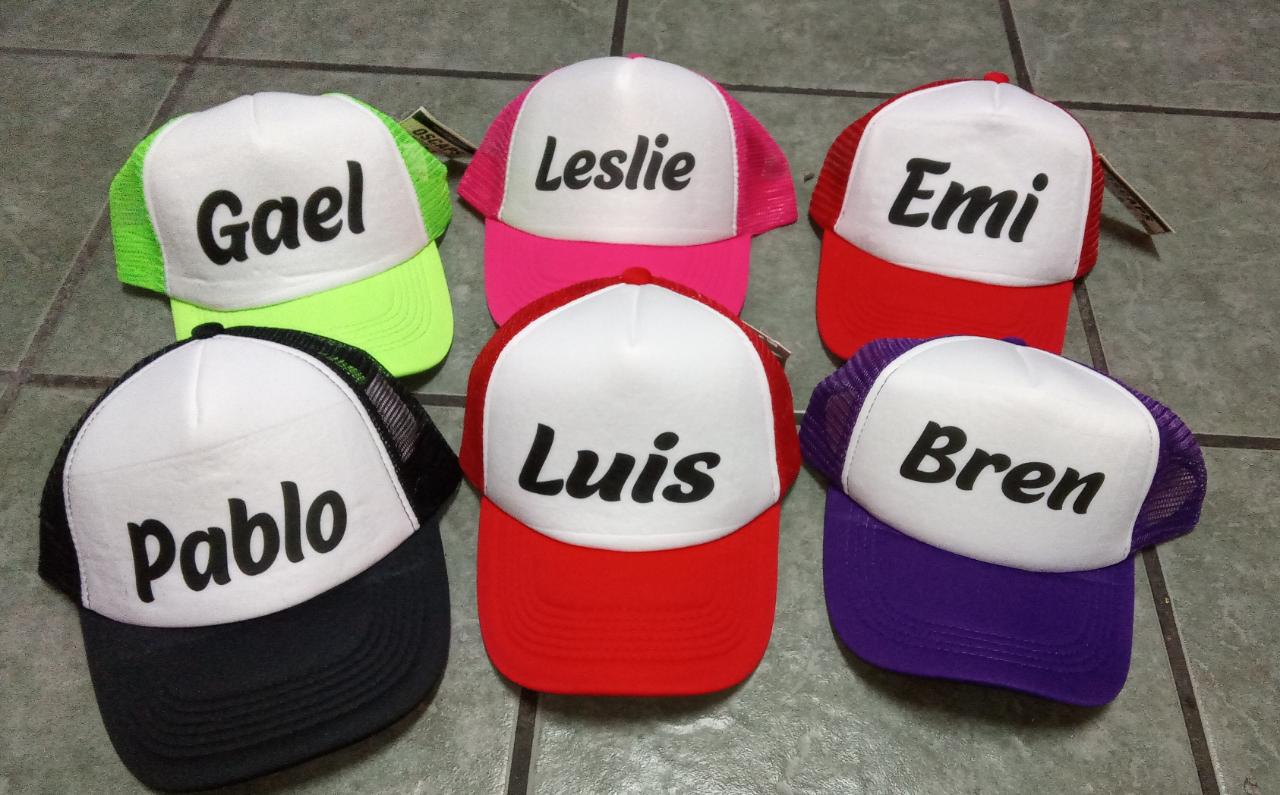 GORRA PERSONALIZADA PARA GRADUACION, FIN DE CURSO, ESCUELAS
