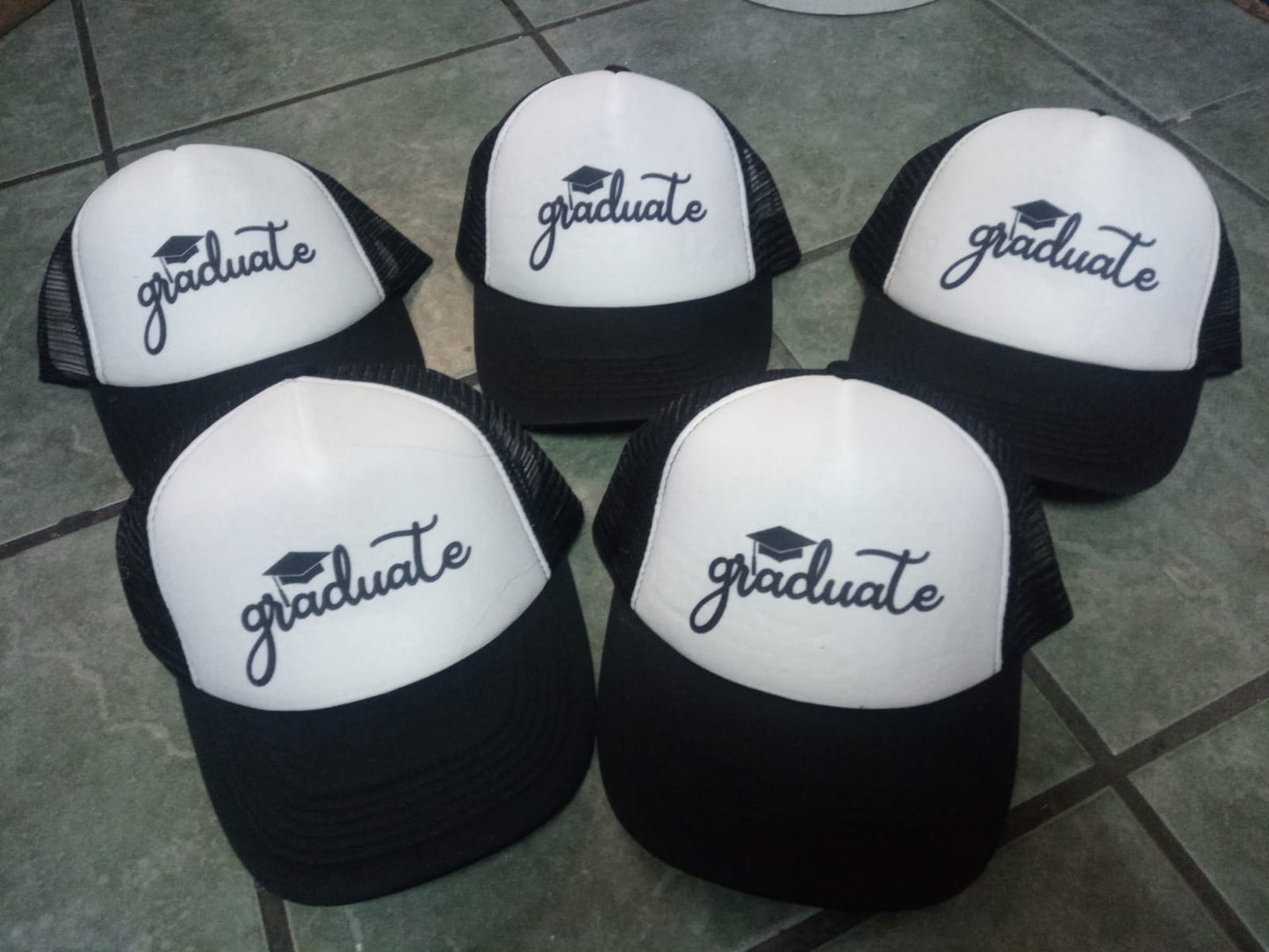 GORRA PERSONALIZADA PARA GRADUACION, FIN DE CURSO, ESCUELAS