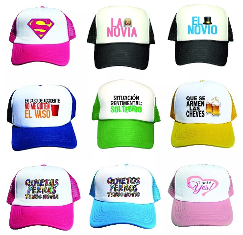 GORRA PERSONALIZADA BATUCADA EVENTOS FRASES DIVERTIDAS
